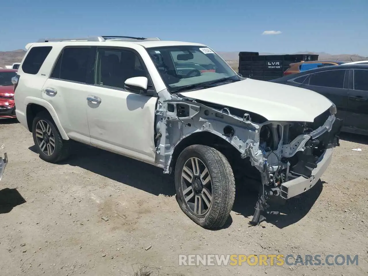 4 fotografías del automóvil dañado JTEBU5JR3K5709711 TOYOTA 4RUNNER 2019
