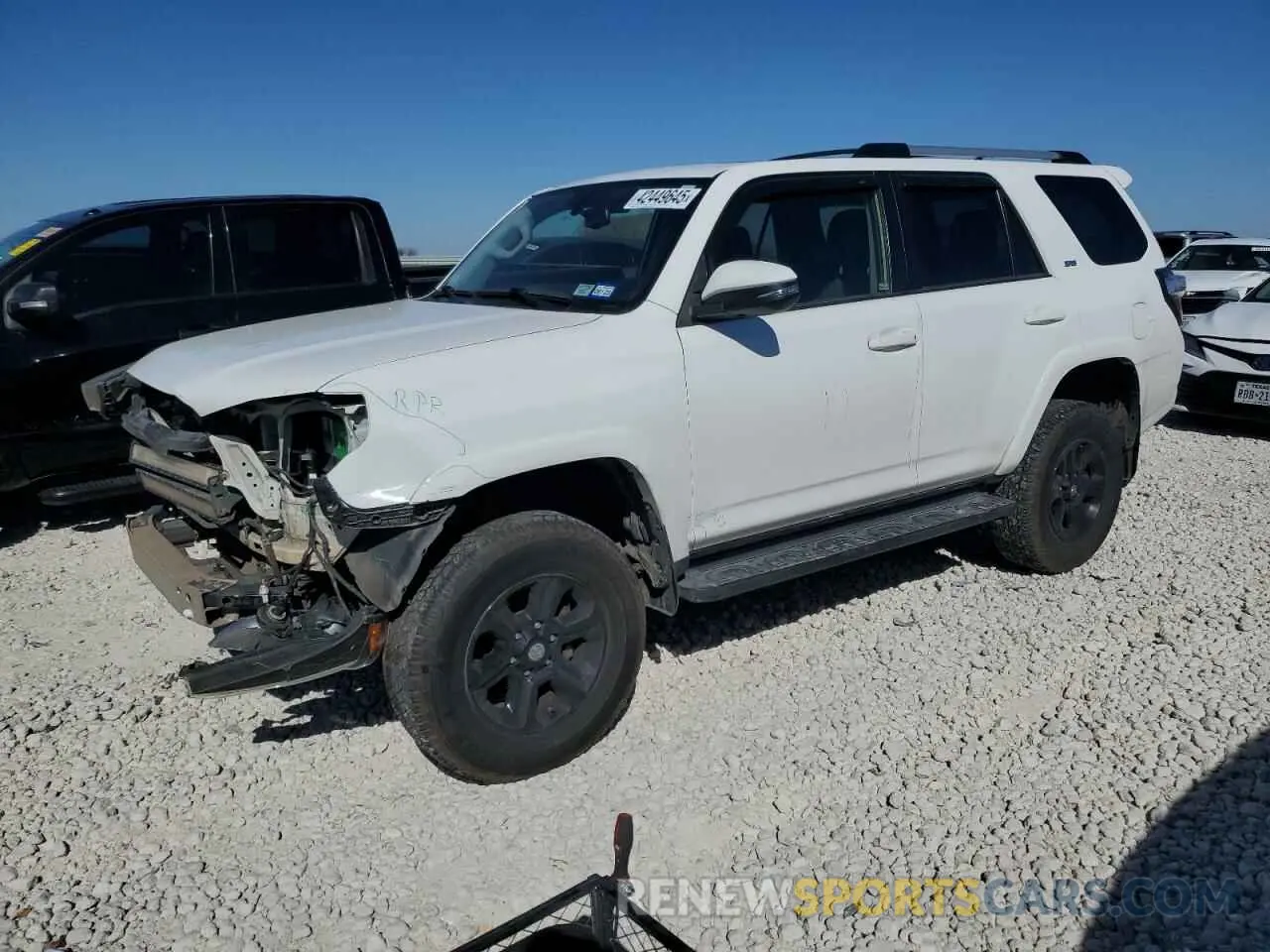 1 fotografías del automóvil dañado JTEBU5JR4K5617054 TOYOTA 4RUNNER 2019