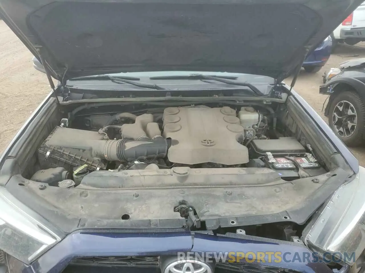 12 fotografías del automóvil dañado JTEBU5JR4K5622707 TOYOTA 4RUNNER 2019