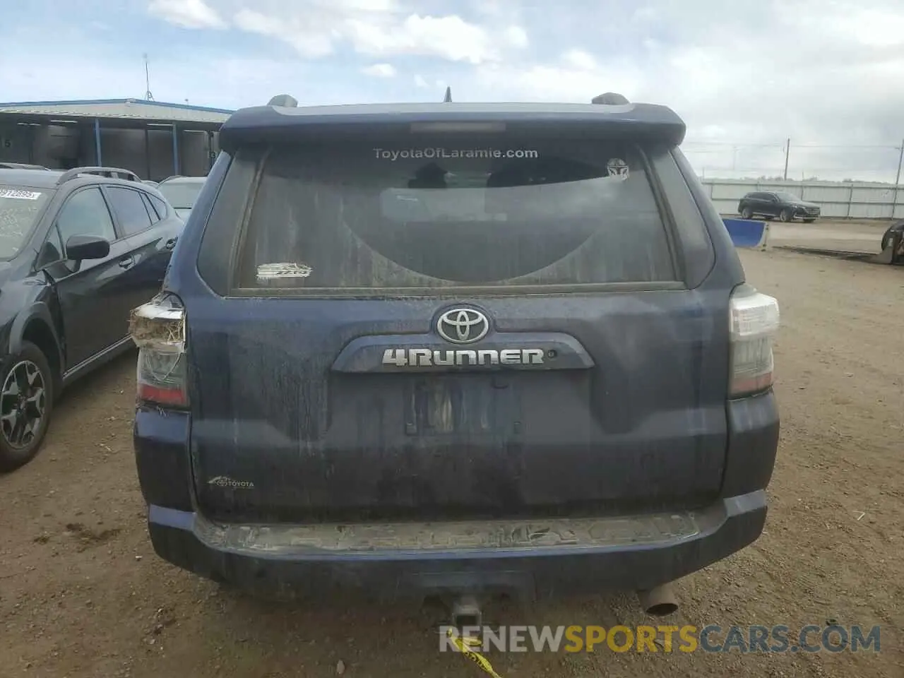 6 fotografías del automóvil dañado JTEBU5JR4K5622707 TOYOTA 4RUNNER 2019