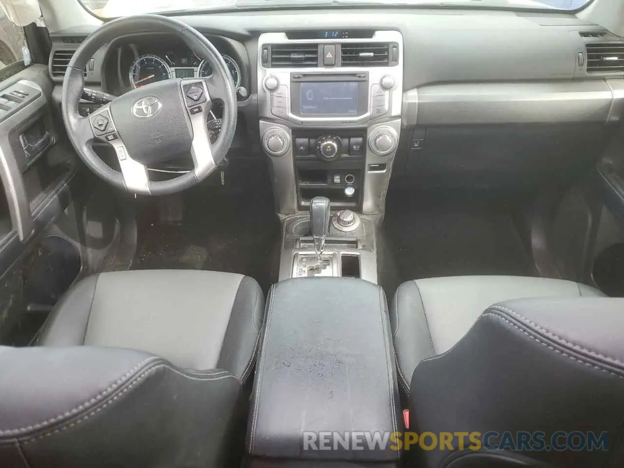 8 fotografías del automóvil dañado JTEBU5JR4K5622707 TOYOTA 4RUNNER 2019
