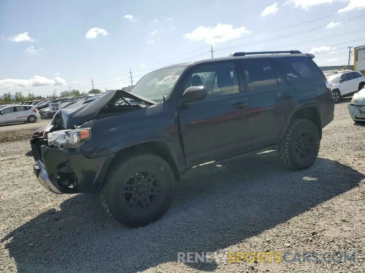 1 fotografías del automóvil dañado JTEBU5JR4K5625901 TOYOTA 4RUNNER 2019