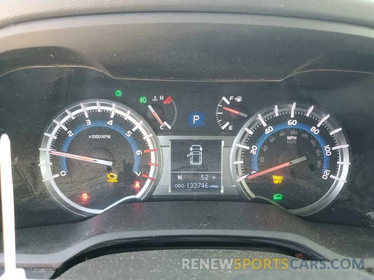 9 fotografías del automóvil dañado JTEBU5JR4K5625901 TOYOTA 4RUNNER 2019