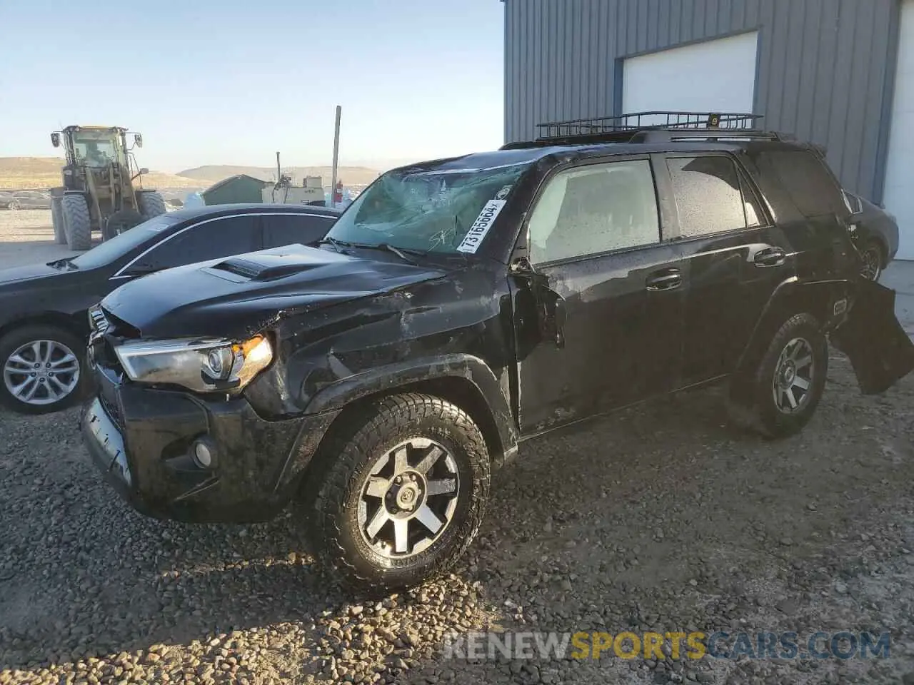 1 fotografías del automóvil dañado JTEBU5JR4K5650751 TOYOTA 4RUNNER 2019