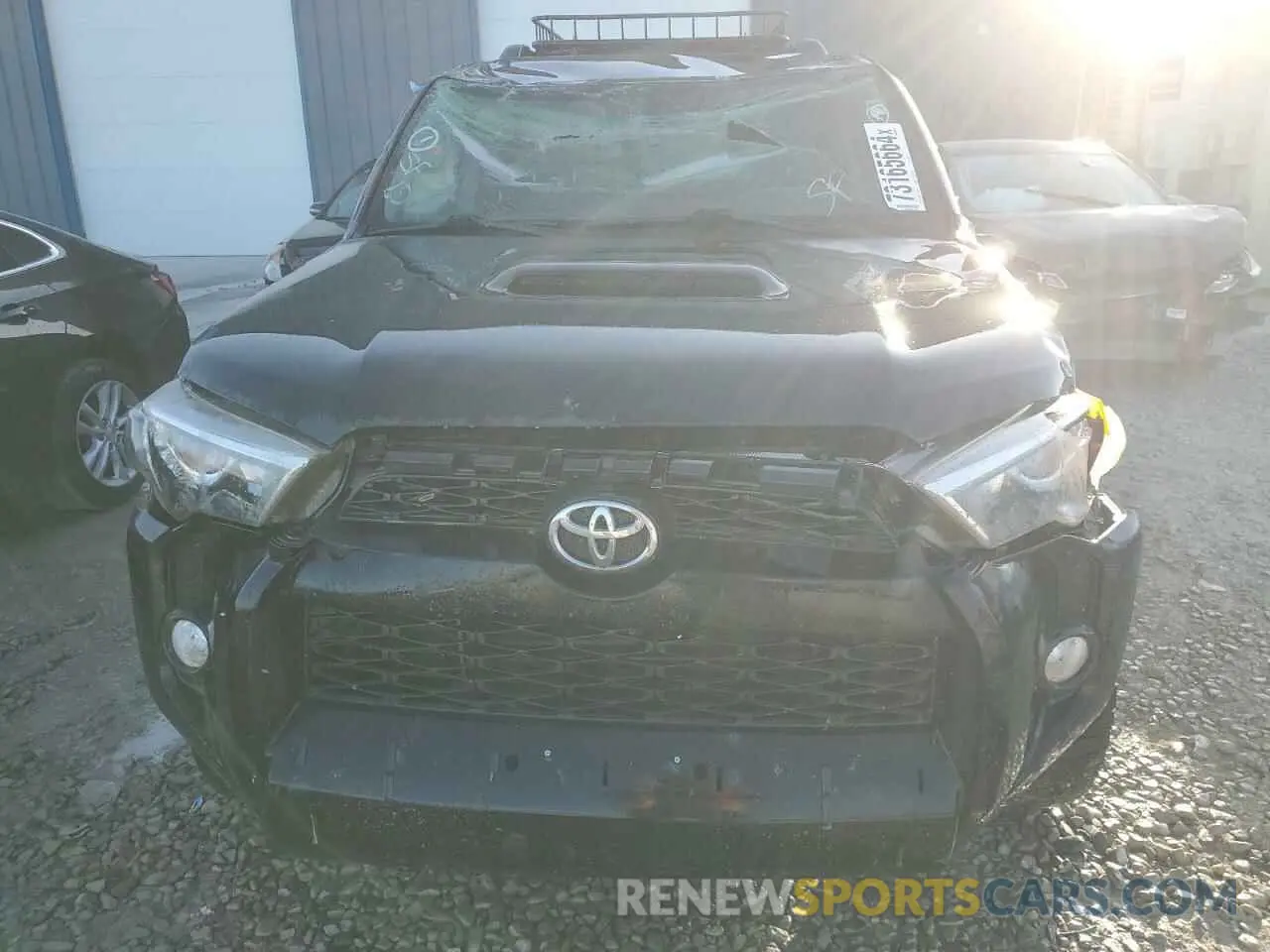 5 fotografías del automóvil dañado JTEBU5JR4K5650751 TOYOTA 4RUNNER 2019