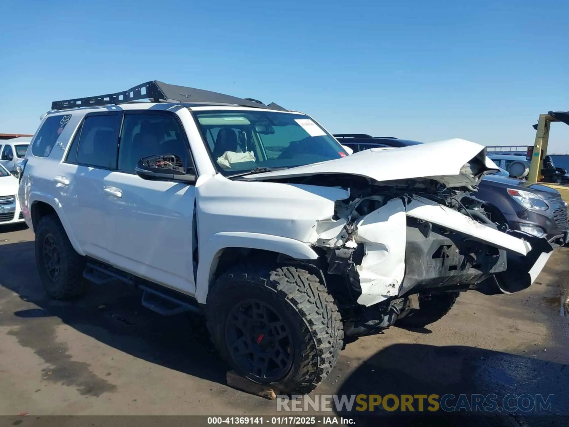 1 fotografías del automóvil dañado JTEBU5JR4K5659014 TOYOTA 4RUNNER 2019