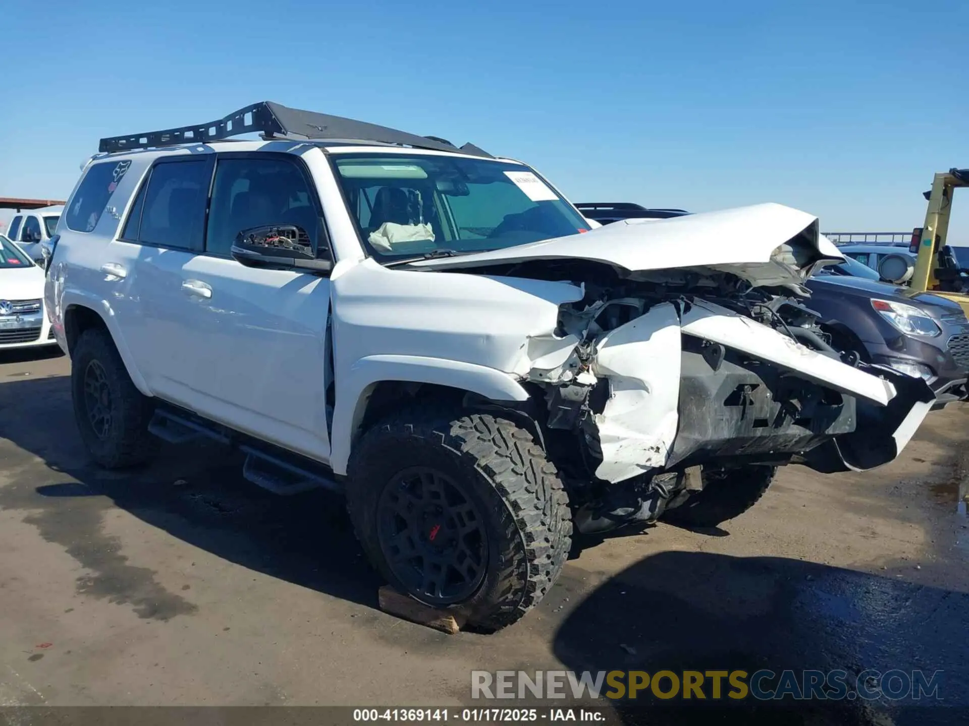 6 fotografías del automóvil dañado JTEBU5JR4K5659014 TOYOTA 4RUNNER 2019