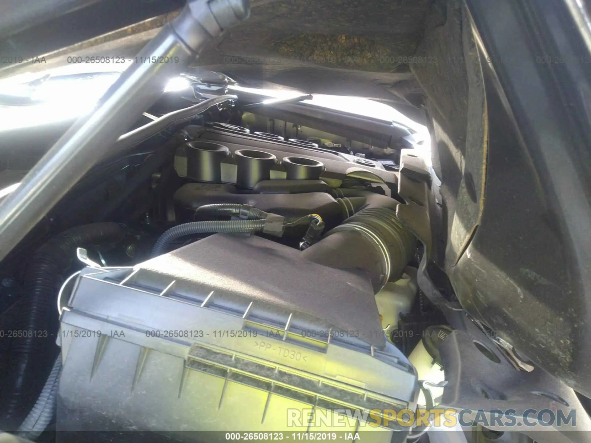 10 fotografías del automóvil dañado JTEBU5JR4K5676623 TOYOTA 4RUNNER 2019