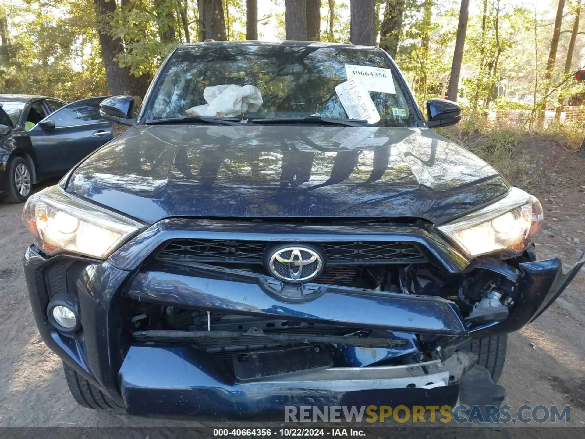 12 fotografías del automóvil dañado JTEBU5JR4K5694023 TOYOTA 4RUNNER 2019
