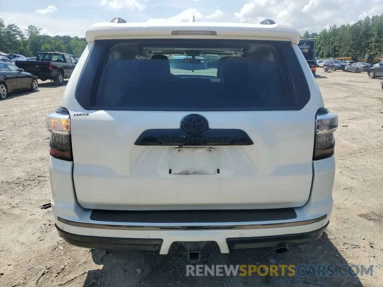 6 fotografías del automóvil dañado JTEBU5JR4K5696399 TOYOTA 4RUNNER 2019
