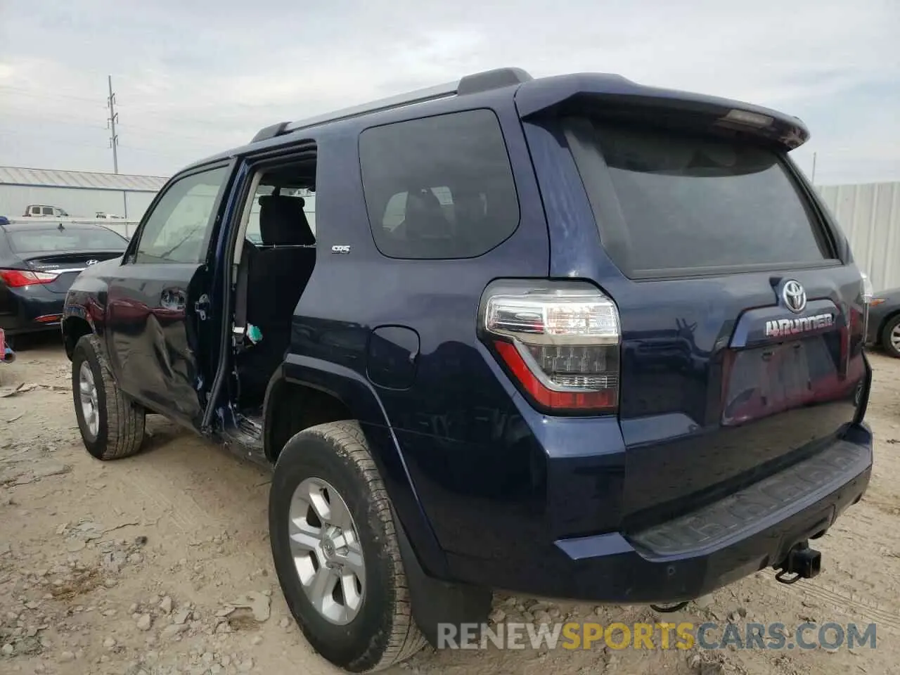 3 fotografías del automóvil dañado JTEBU5JR4K5699125 TOYOTA 4RUNNER 2019