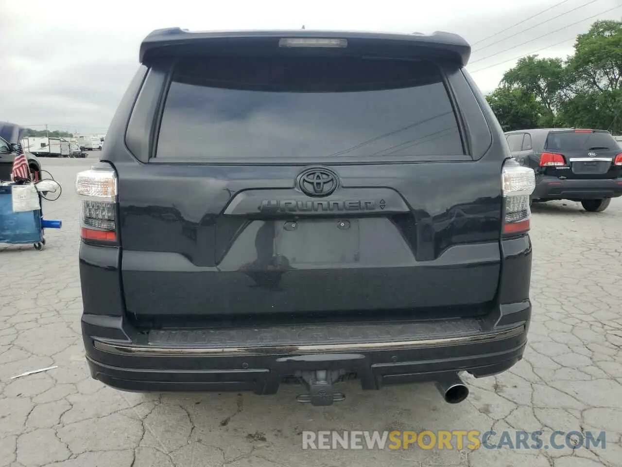 6 fotografías del automóvil dañado JTEBU5JR4K5701195 TOYOTA 4RUNNER 2019