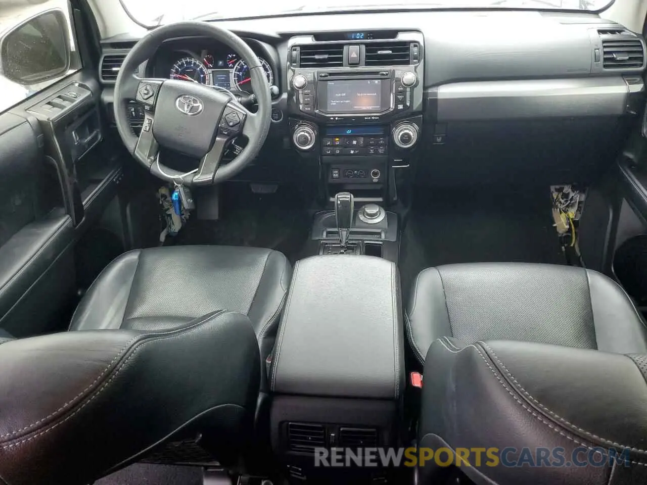 8 fotografías del automóvil dañado JTEBU5JR4K5701195 TOYOTA 4RUNNER 2019