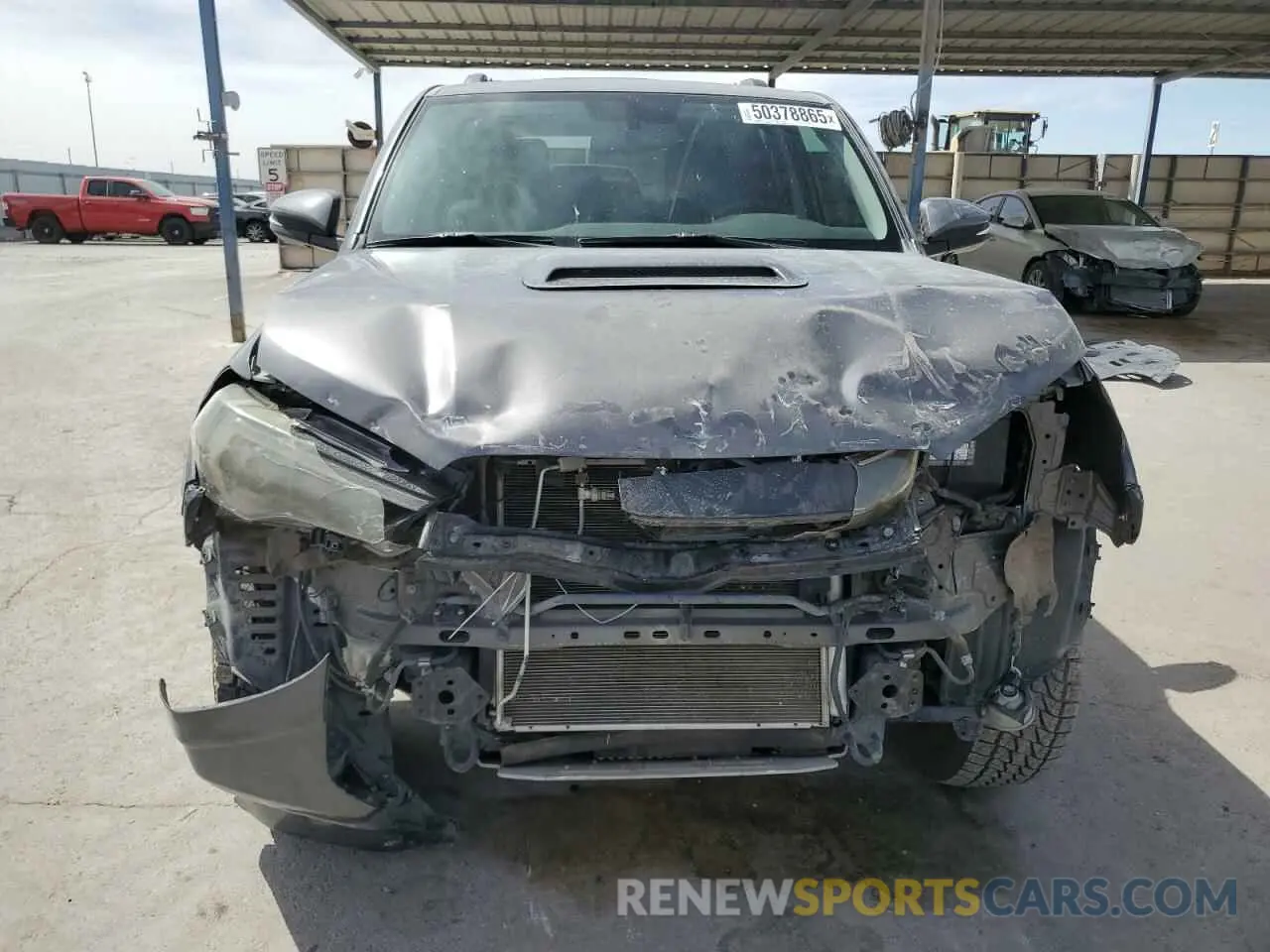 5 fotografías del automóvil dañado JTEBU5JR4K5701505 TOYOTA 4RUNNER 2019