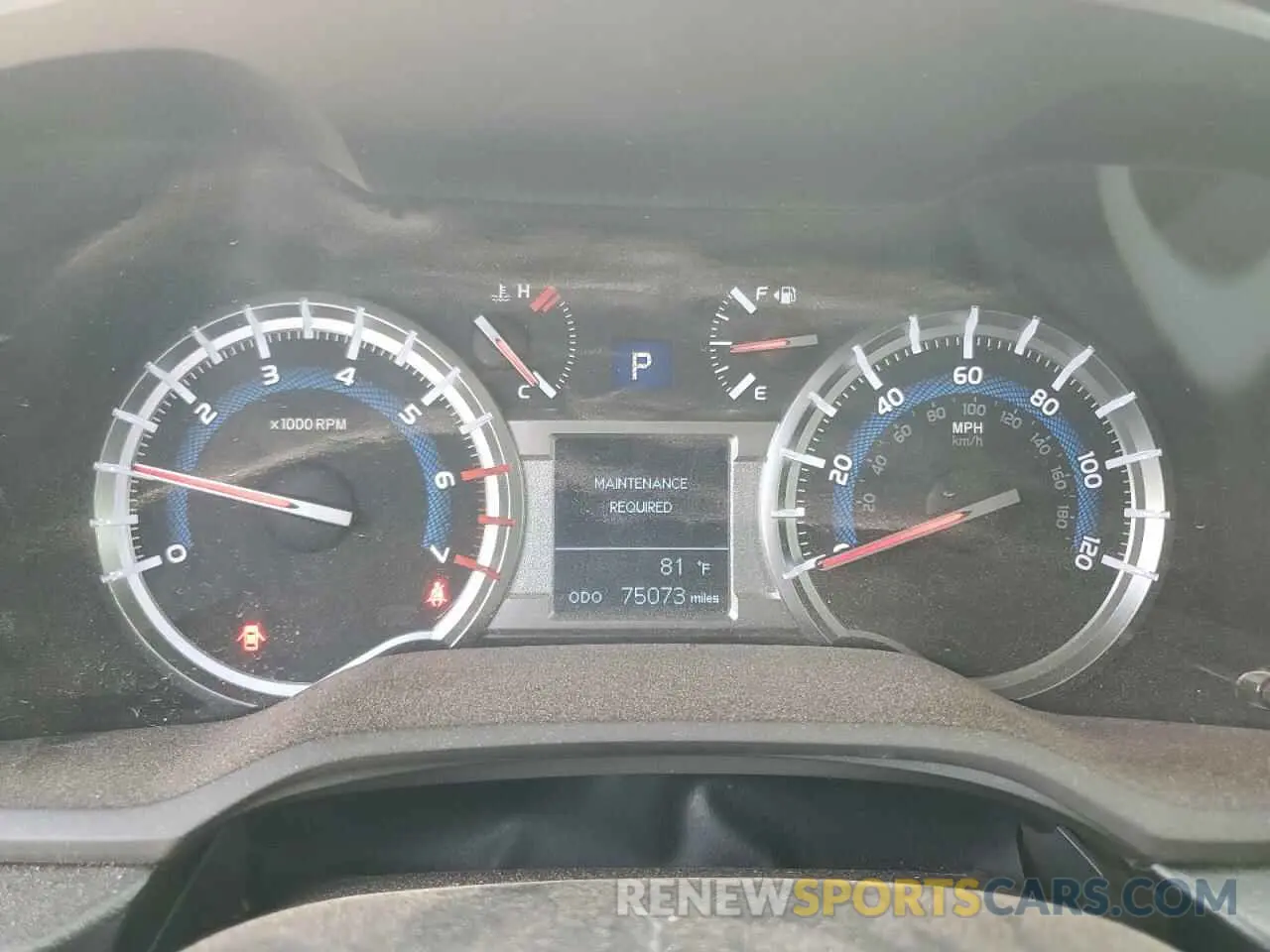 9 fotografías del automóvil dañado JTEBU5JR4K5701505 TOYOTA 4RUNNER 2019