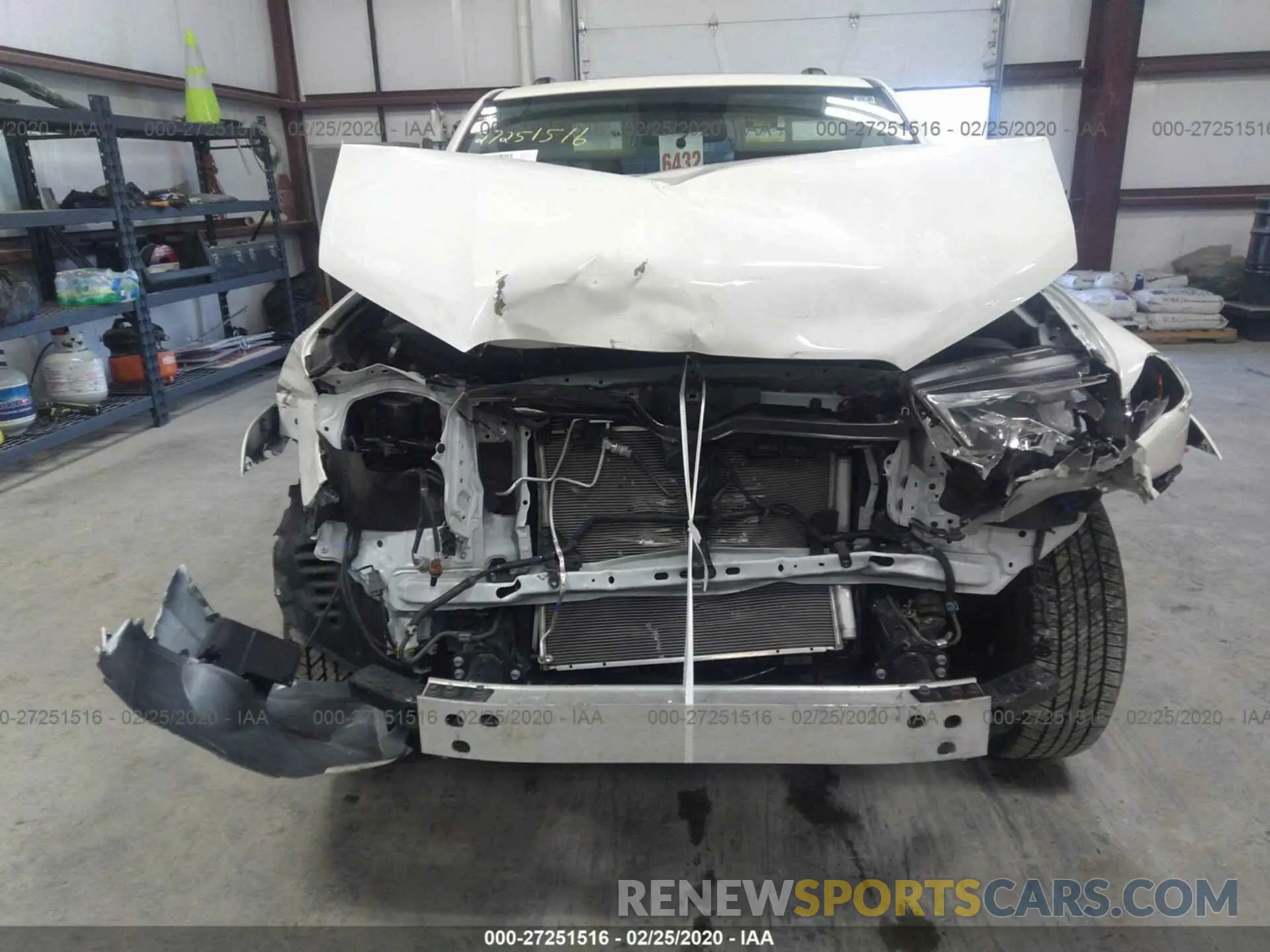 6 fotografías del automóvil dañado JTEBU5JR4K5709636 TOYOTA 4RUNNER 2019