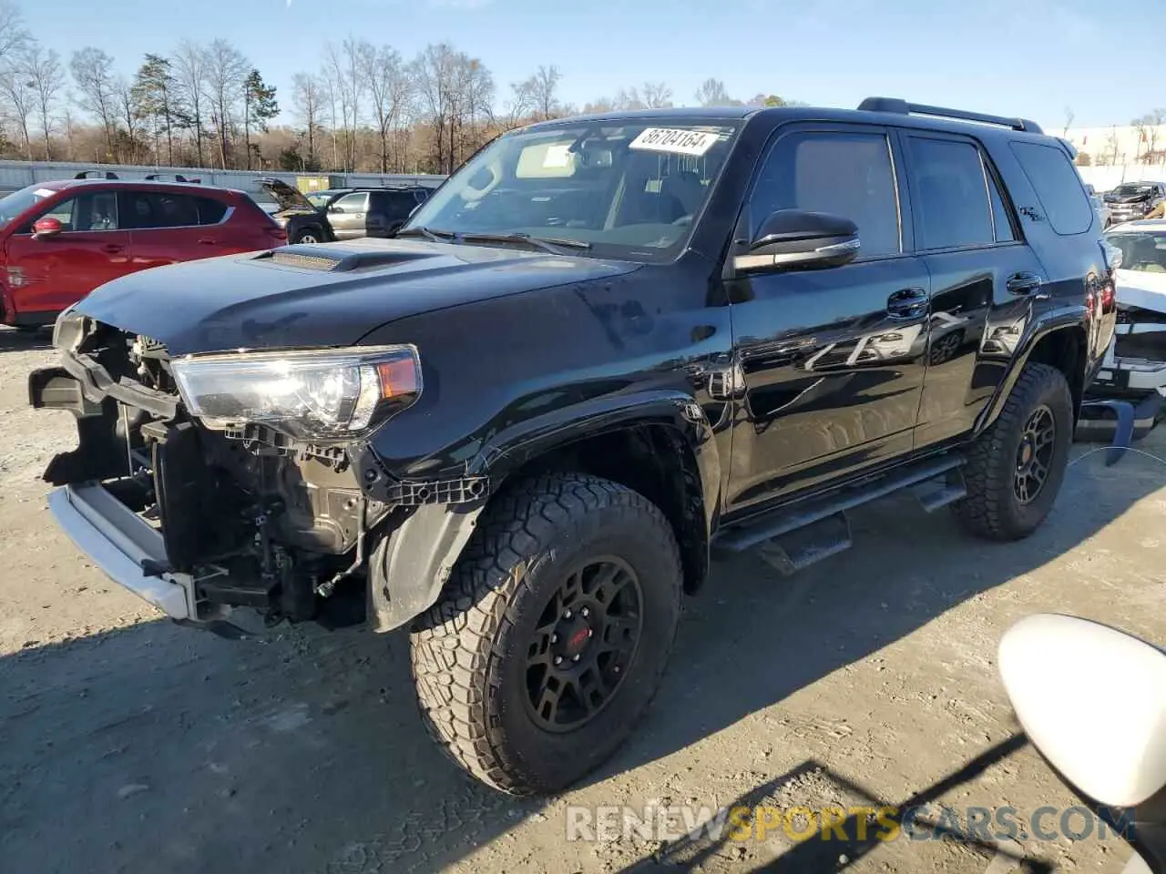 1 fotografías del automóvil dañado JTEBU5JR4K5729952 TOYOTA 4RUNNER 2019