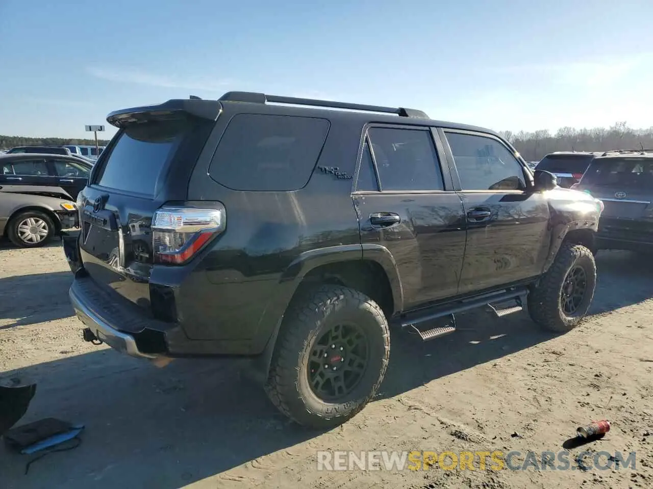 3 fotografías del automóvil dañado JTEBU5JR4K5729952 TOYOTA 4RUNNER 2019