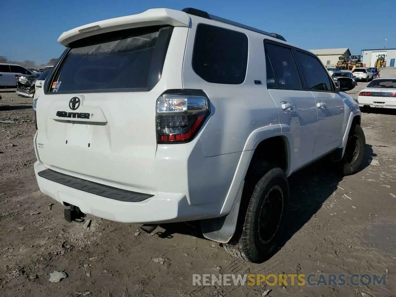 4 fotografías del automóvil dañado JTEBU5JR5K5625292 TOYOTA 4RUNNER 2019