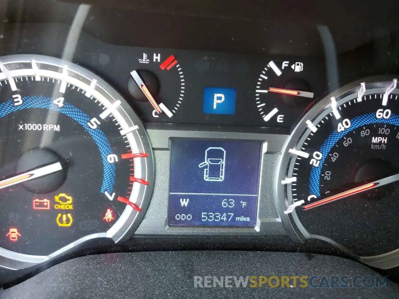 8 fotografías del automóvil dañado JTEBU5JR5K5625292 TOYOTA 4RUNNER 2019