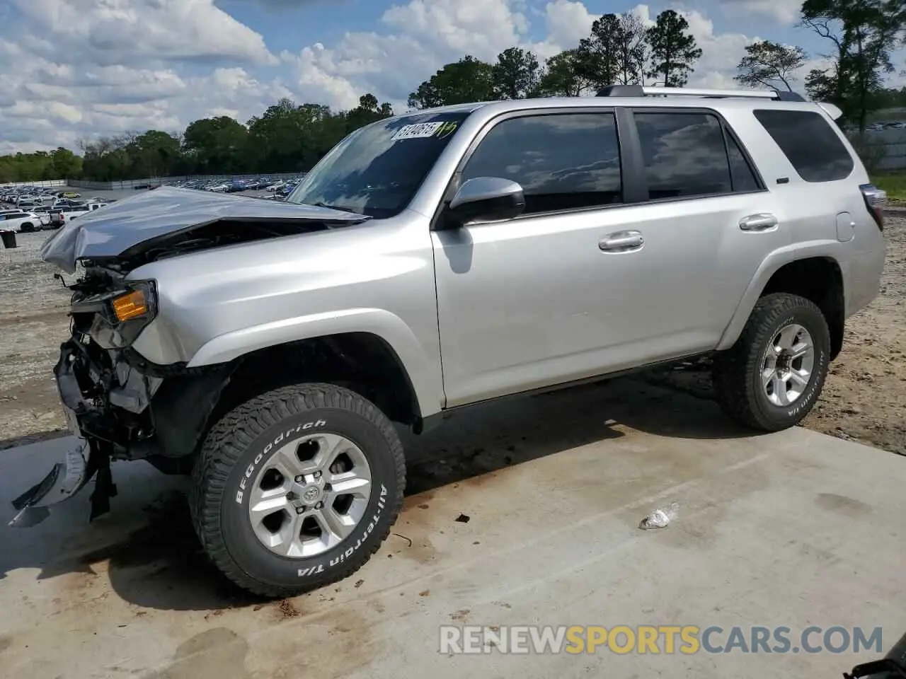 1 fotografías del automóvil dañado JTEBU5JR5K5668613 TOYOTA 4RUNNER 2019