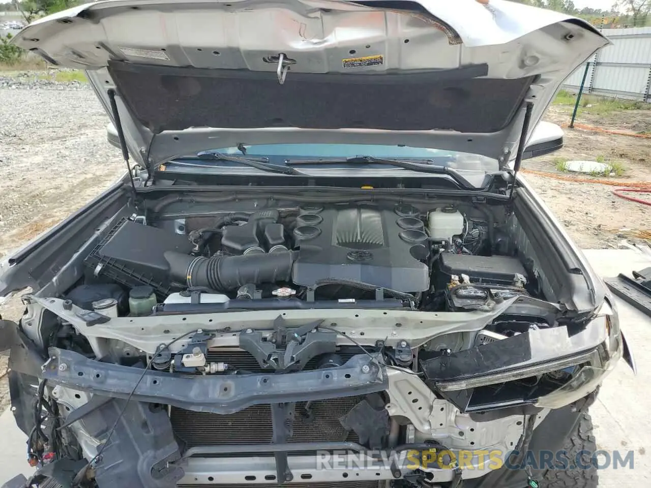 14 fotografías del automóvil dañado JTEBU5JR5K5668613 TOYOTA 4RUNNER 2019