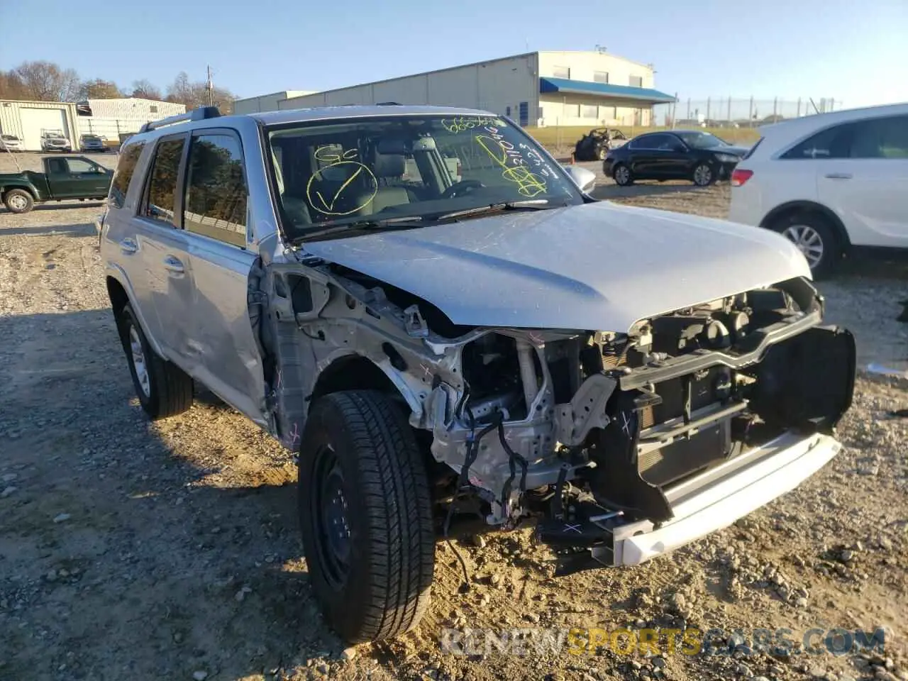 1 fotografías del automóvil dañado JTEBU5JR5K5736473 TOYOTA 4RUNNER 2019