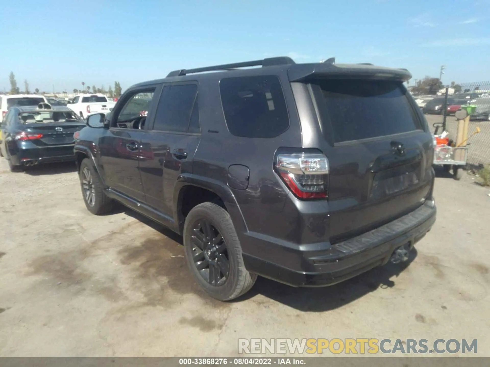 3 fotografías del automóvil dañado JTEBU5JR6K5612020 TOYOTA 4RUNNER 2019