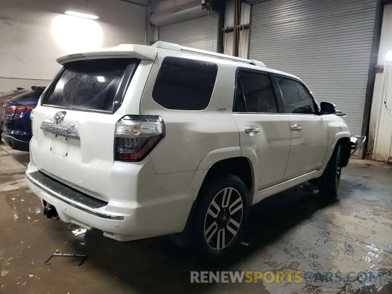 3 fotografías del automóvil dañado JTEBU5JR6K5615211 TOYOTA 4RUNNER 2019