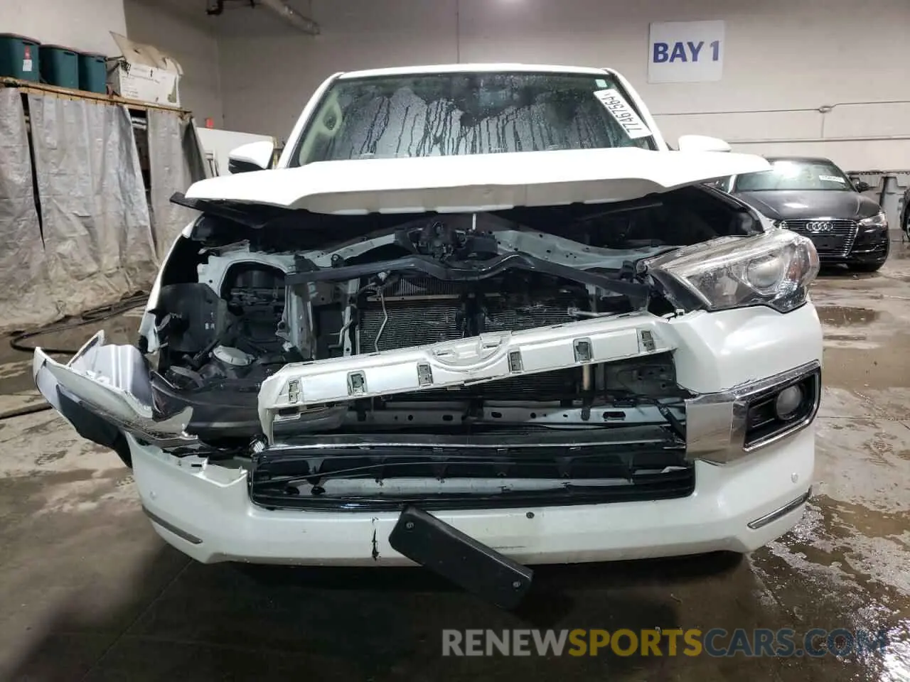 5 fotografías del automóvil dañado JTEBU5JR6K5615211 TOYOTA 4RUNNER 2019