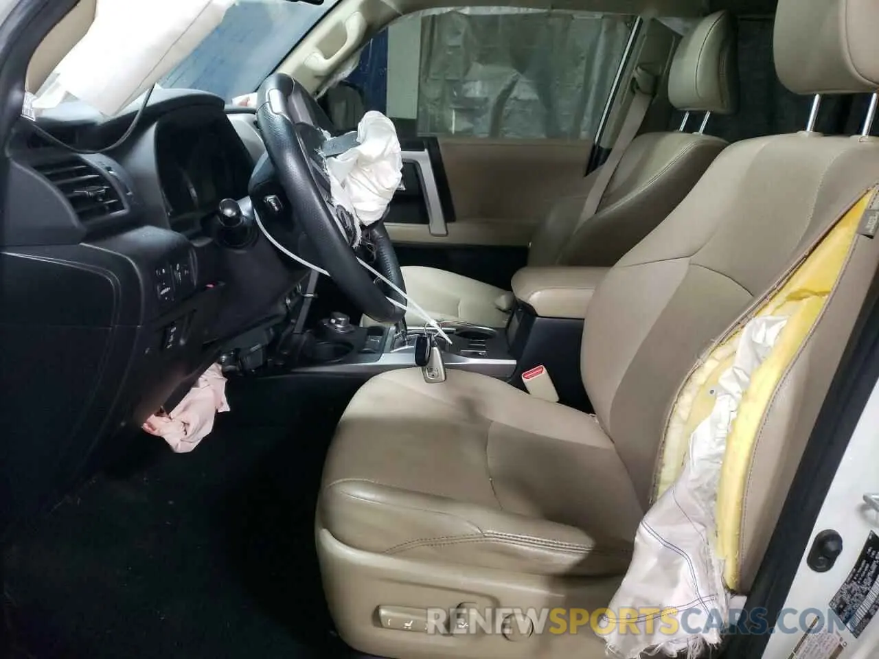 7 fotografías del automóvil dañado JTEBU5JR6K5615211 TOYOTA 4RUNNER 2019