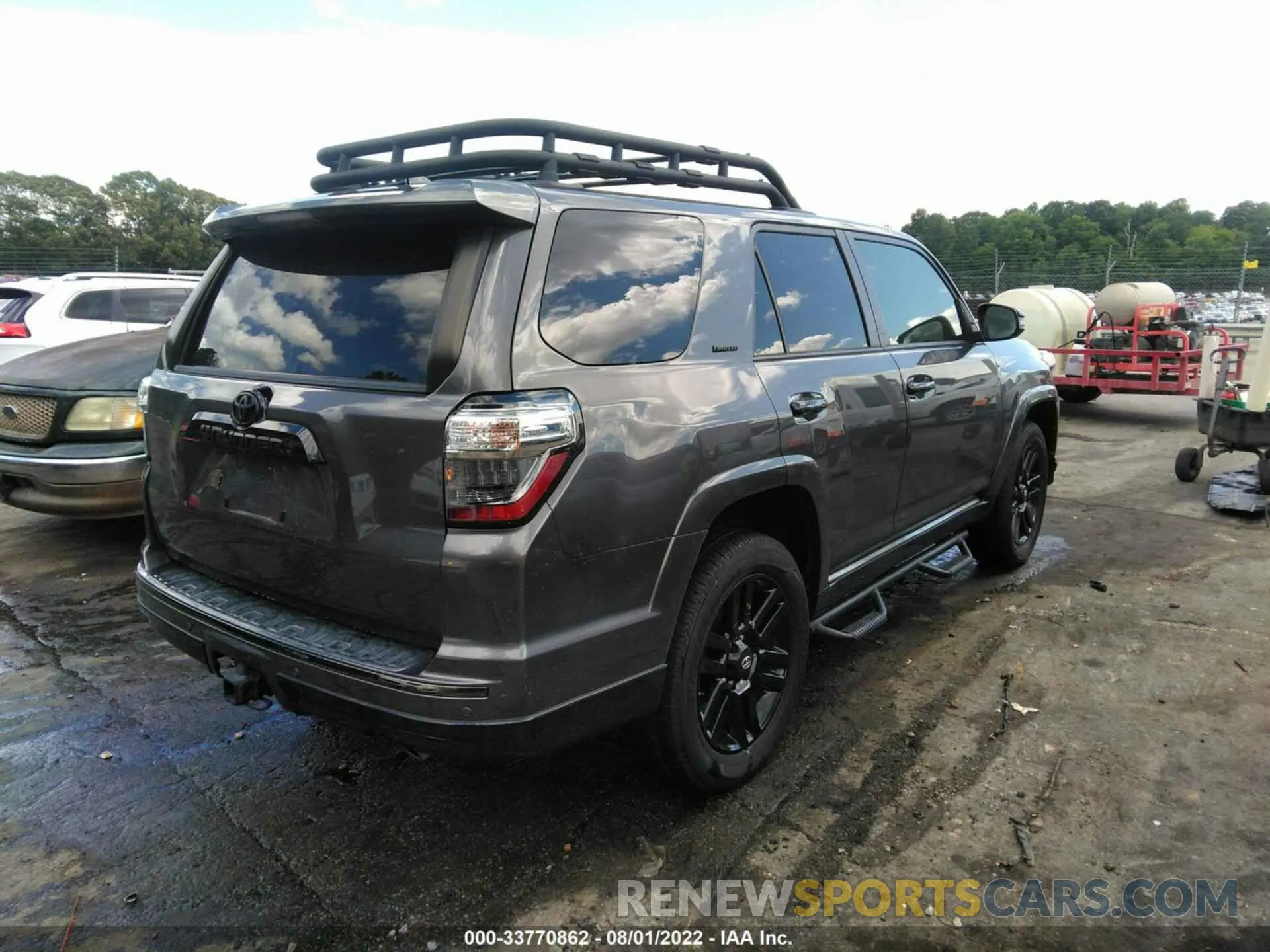 4 fotografías del automóvil dañado JTEBU5JR6K5652050 TOYOTA 4RUNNER 2019