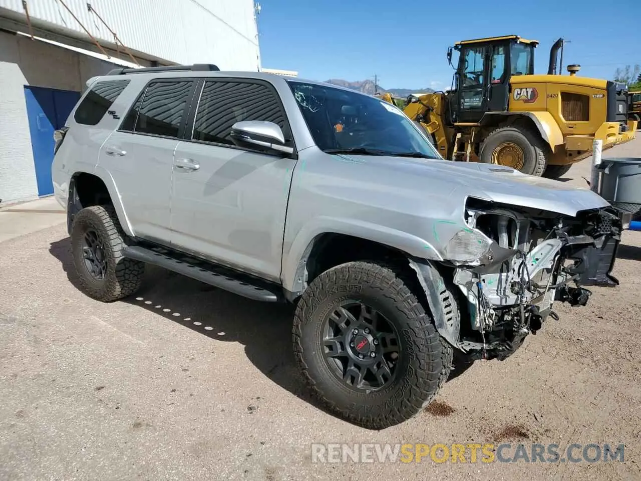 4 fotografías del automóvil dañado JTEBU5JR6K5652856 TOYOTA 4RUNNER 2019
