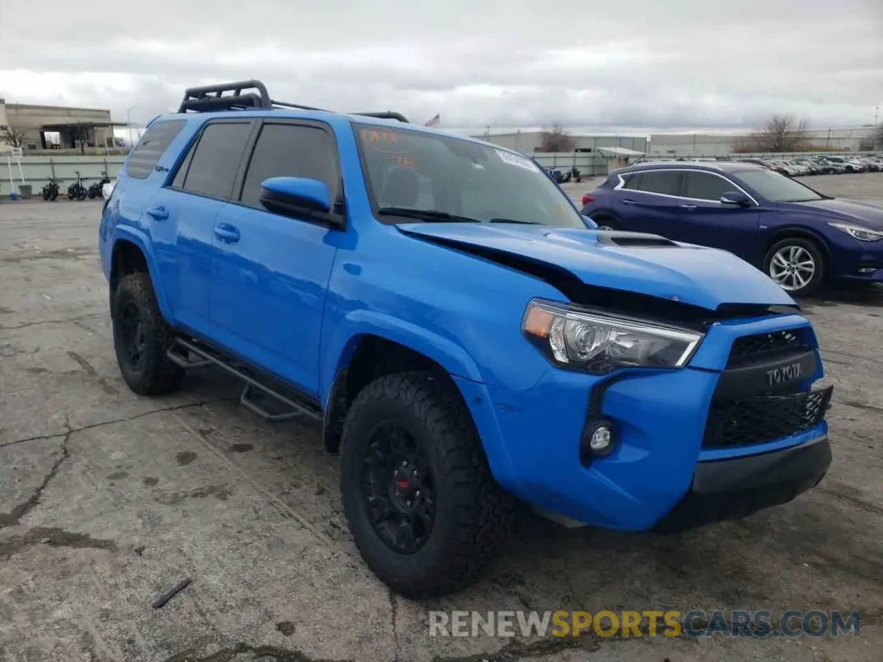 1 fotografías del automóvil dañado JTEBU5JR6K5658429 TOYOTA 4RUNNER 2019