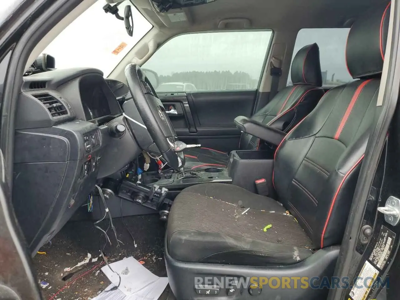 7 fotografías del automóvil dañado JTEBU5JR6K5687347 TOYOTA 4RUNNER 2019