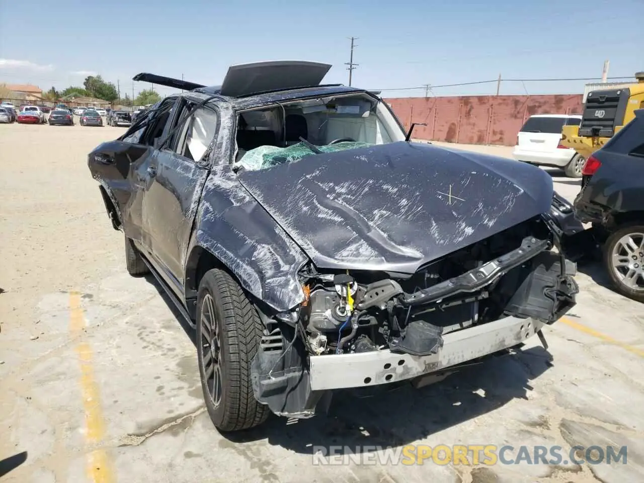 9 fotografías del automóvil dañado JTEBU5JR6K5695769 TOYOTA 4RUNNER 2019