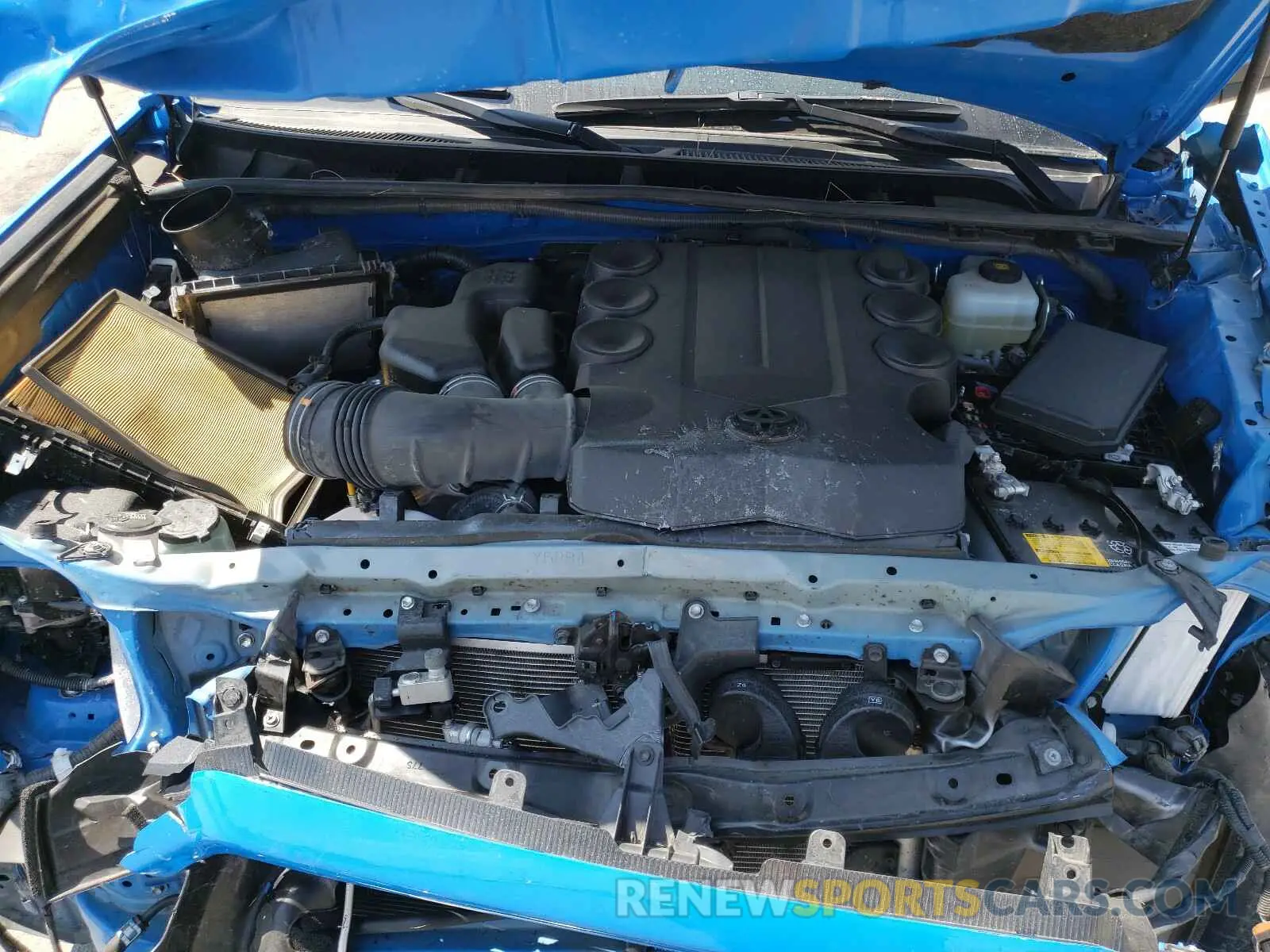 7 fotografías del automóvil dañado JTEBU5JR6K5718676 TOYOTA 4RUNNER 2019