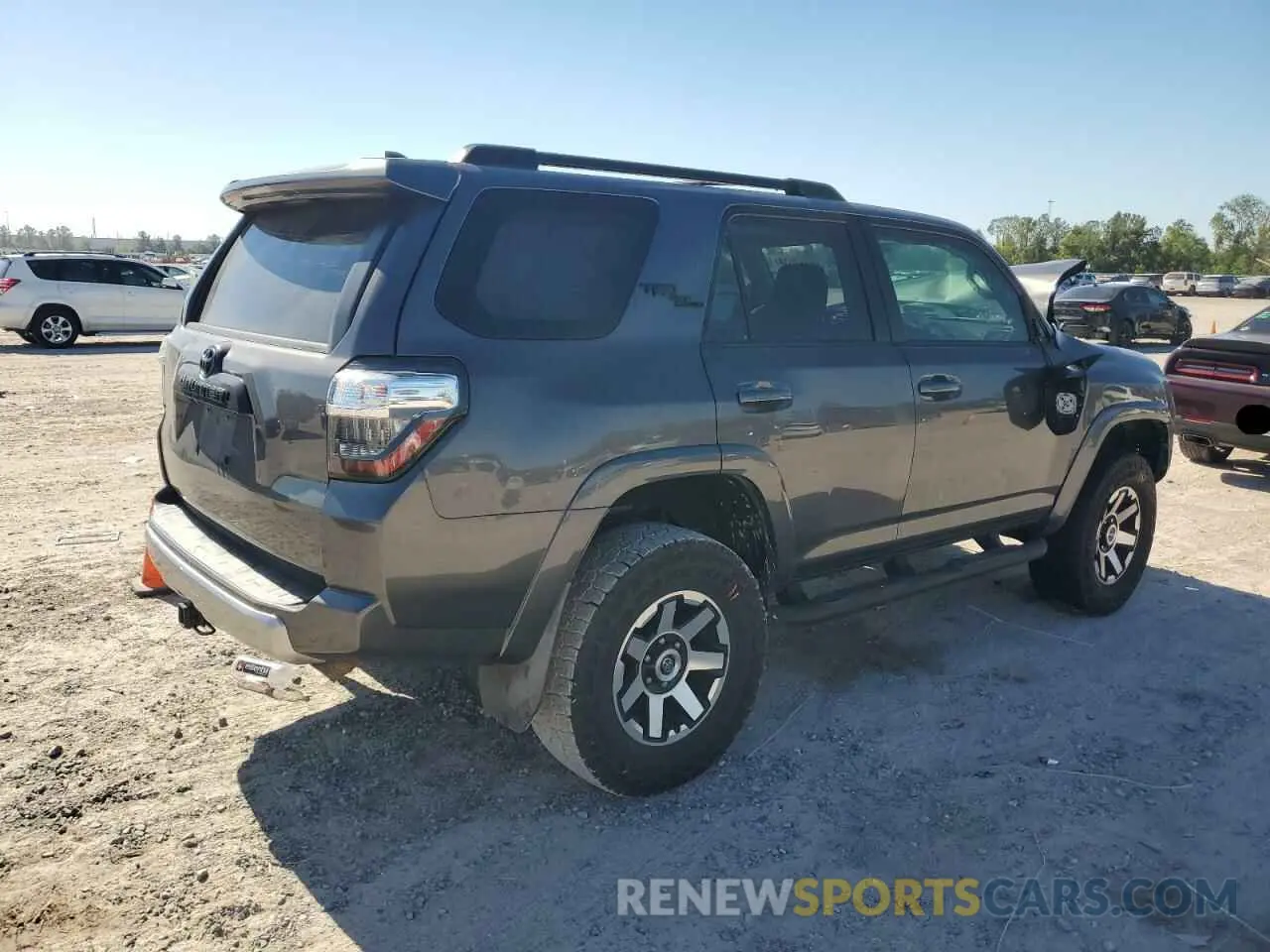 3 fotografías del automóvil dañado JTEBU5JR6K5736675 TOYOTA 4RUNNER 2019