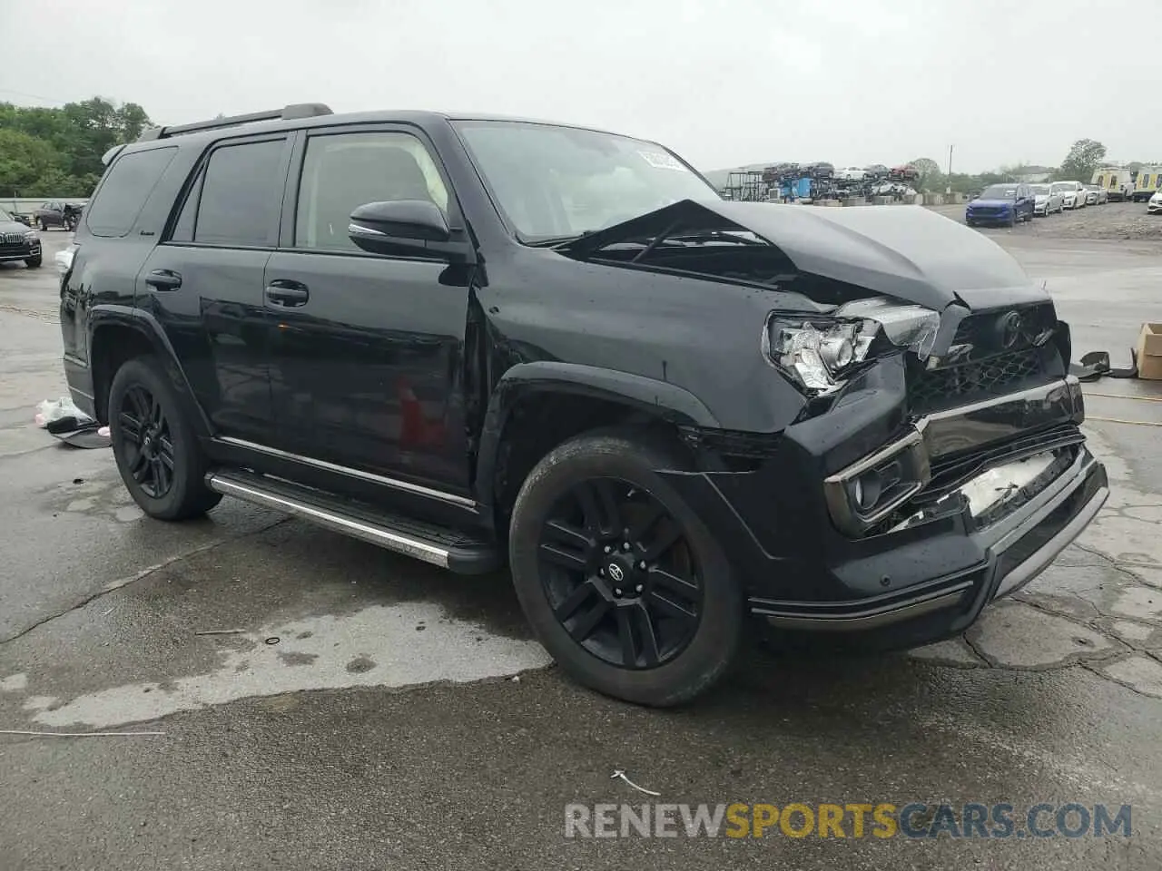 4 fotografías del automóvil dañado JTEBU5JR7K5623365 TOYOTA 4RUNNER 2019