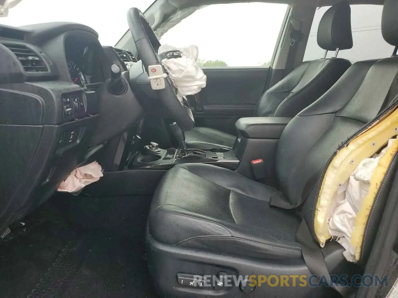 7 fotografías del automóvil dañado JTEBU5JR7K5623365 TOYOTA 4RUNNER 2019