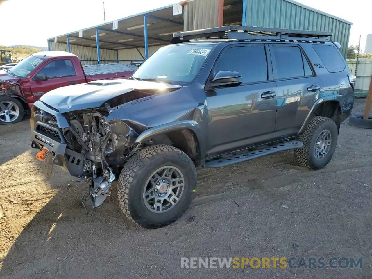 1 fotografías del automóvil dañado JTEBU5JR7K5633443 TOYOTA 4RUNNER 2019