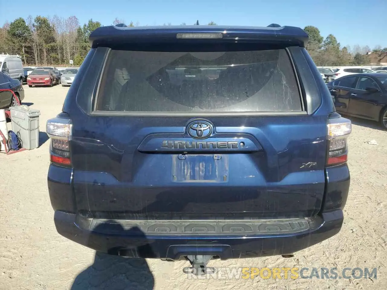 6 fotografías del automóvil dañado JTEBU5JR7K5640411 TOYOTA 4RUNNER 2019