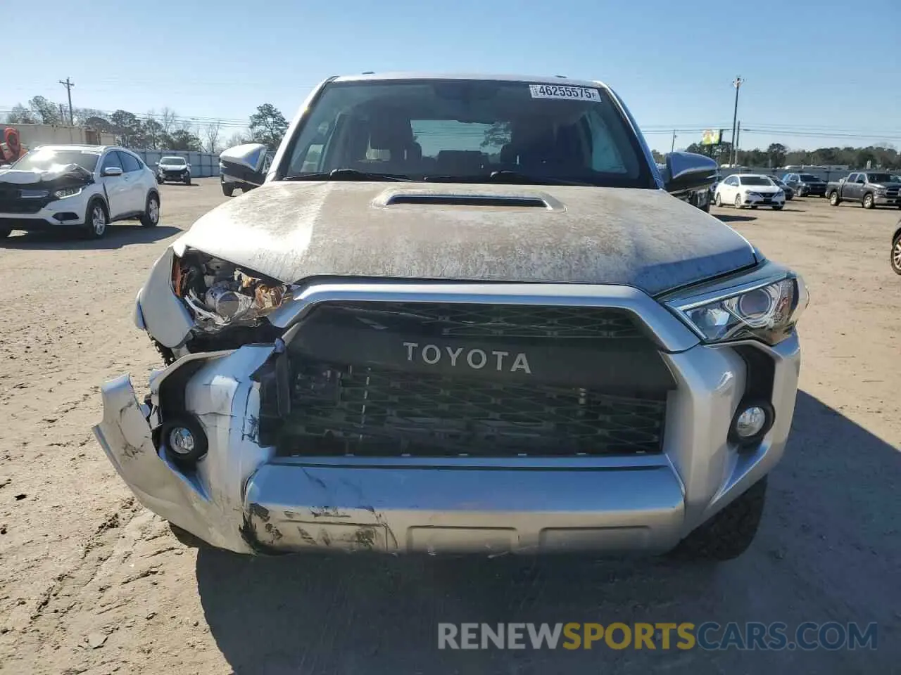 5 fotografías del automóvil dañado JTEBU5JR7K5648248 TOYOTA 4RUNNER 2019