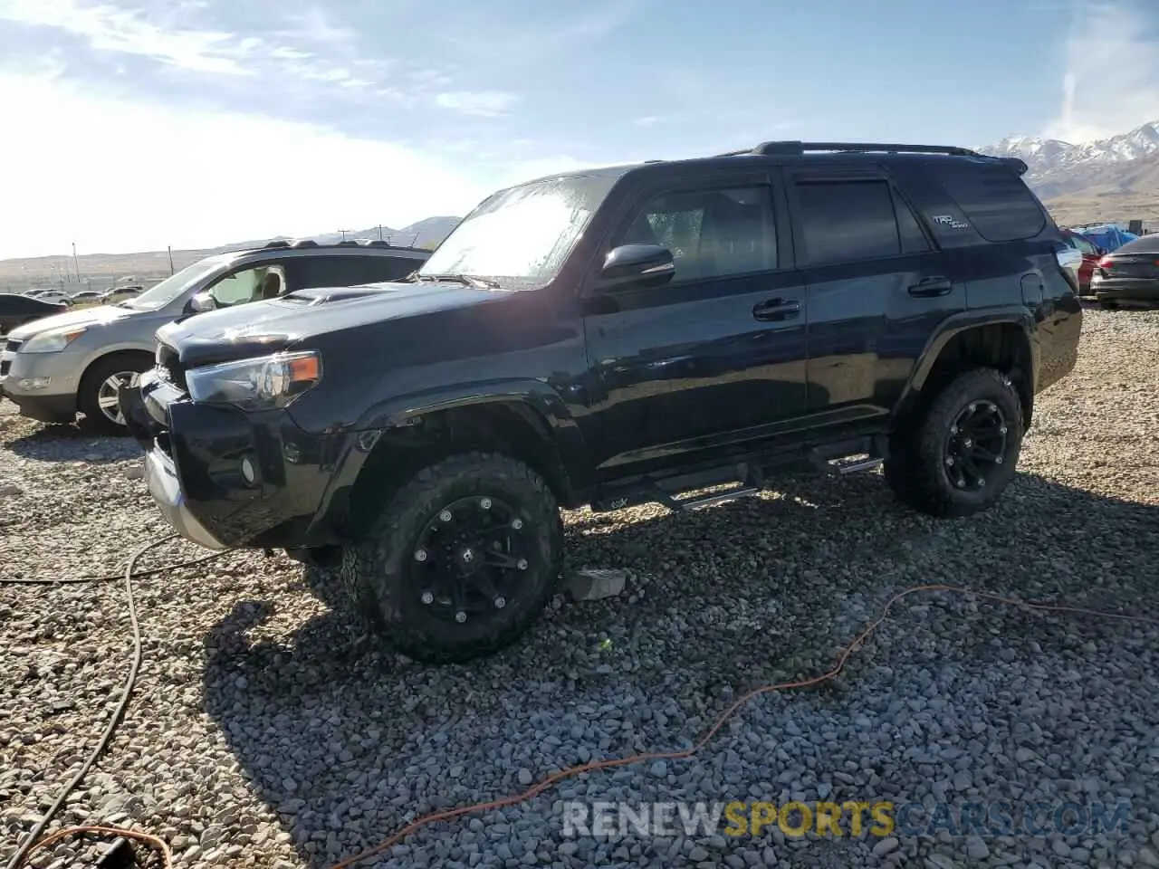 1 fotografías del automóvil dañado JTEBU5JR7K5651554 TOYOTA 4RUNNER 2019