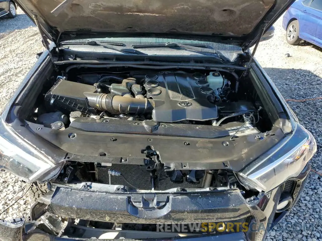 11 fotografías del automóvil dañado JTEBU5JR7K5651554 TOYOTA 4RUNNER 2019