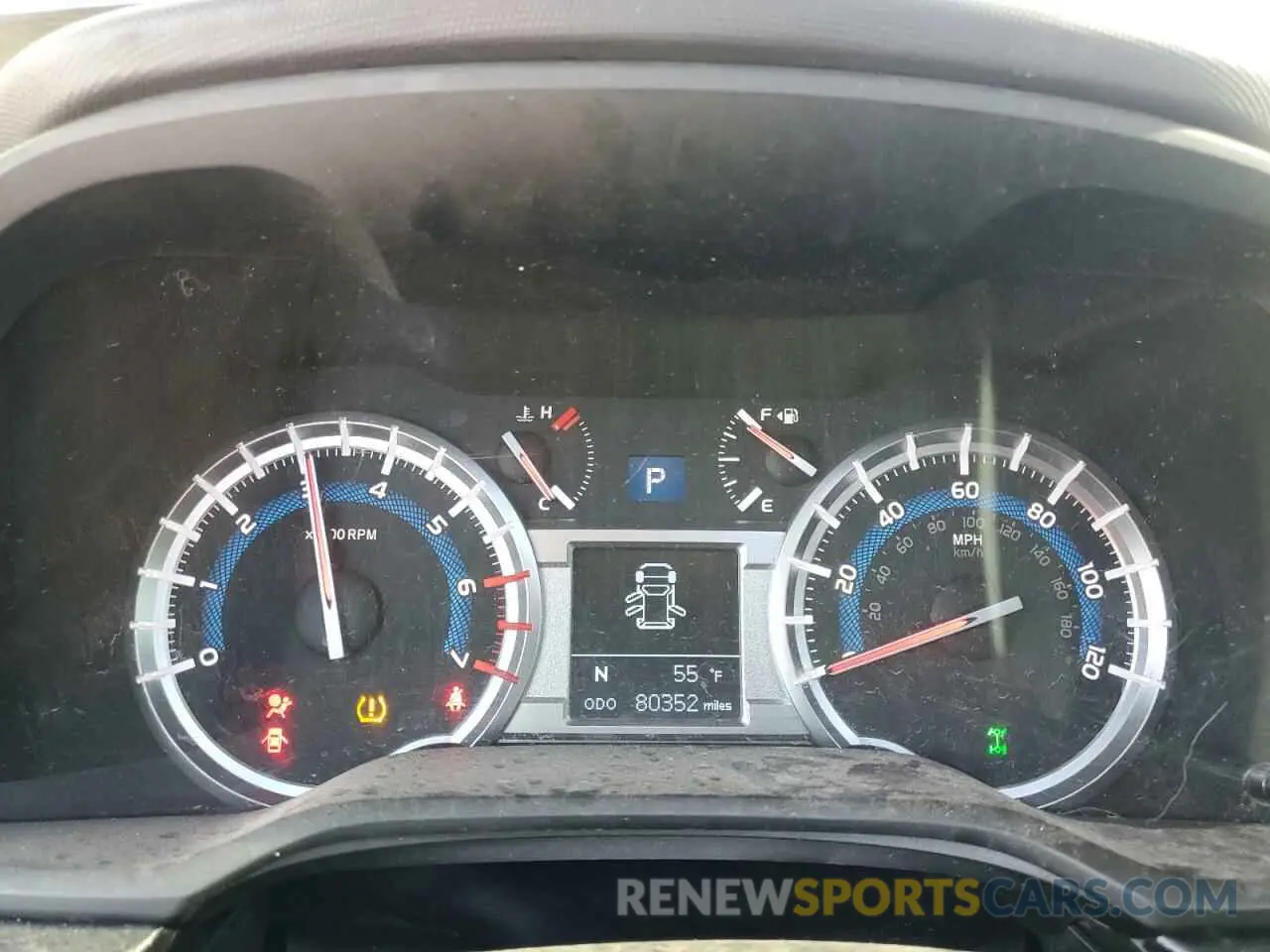 9 fotografías del automóvil dañado JTEBU5JR7K5651554 TOYOTA 4RUNNER 2019