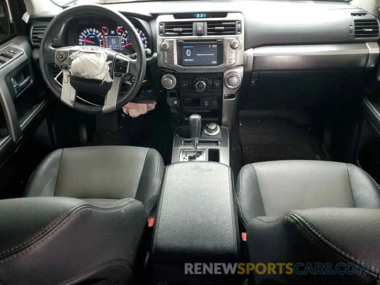 8 fotografías del automóvil dañado JTEBU5JR7K5688975 TOYOTA 4RUNNER 2019