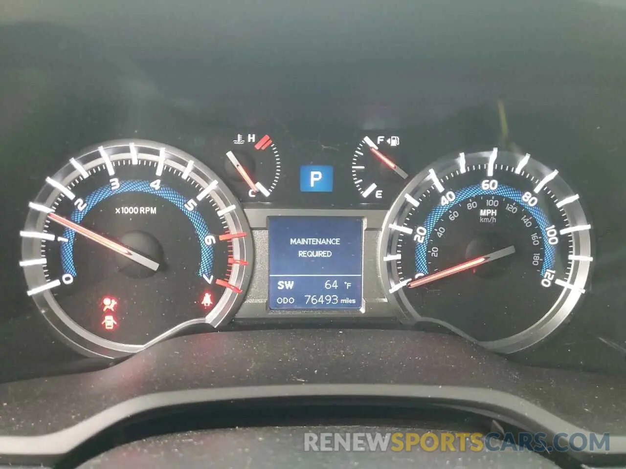 9 fotografías del automóvil dañado JTEBU5JR7K5688975 TOYOTA 4RUNNER 2019