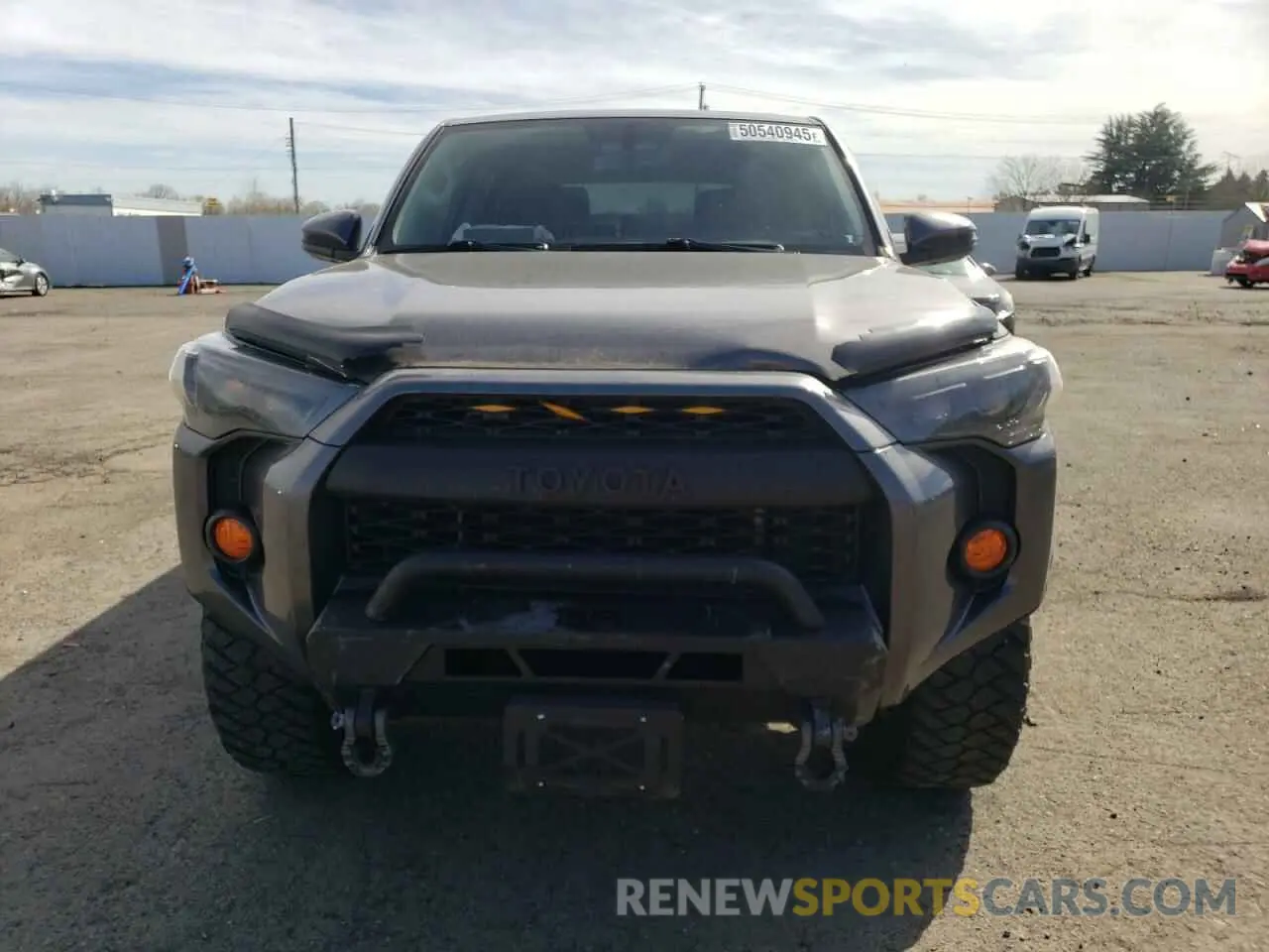 5 fotografías del automóvil dañado JTEBU5JR7K5711008 TOYOTA 4RUNNER 2019