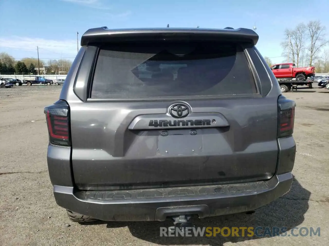 6 fotografías del automóvil dañado JTEBU5JR7K5711008 TOYOTA 4RUNNER 2019